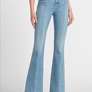 NWT Express Flare Jeans Seam Front